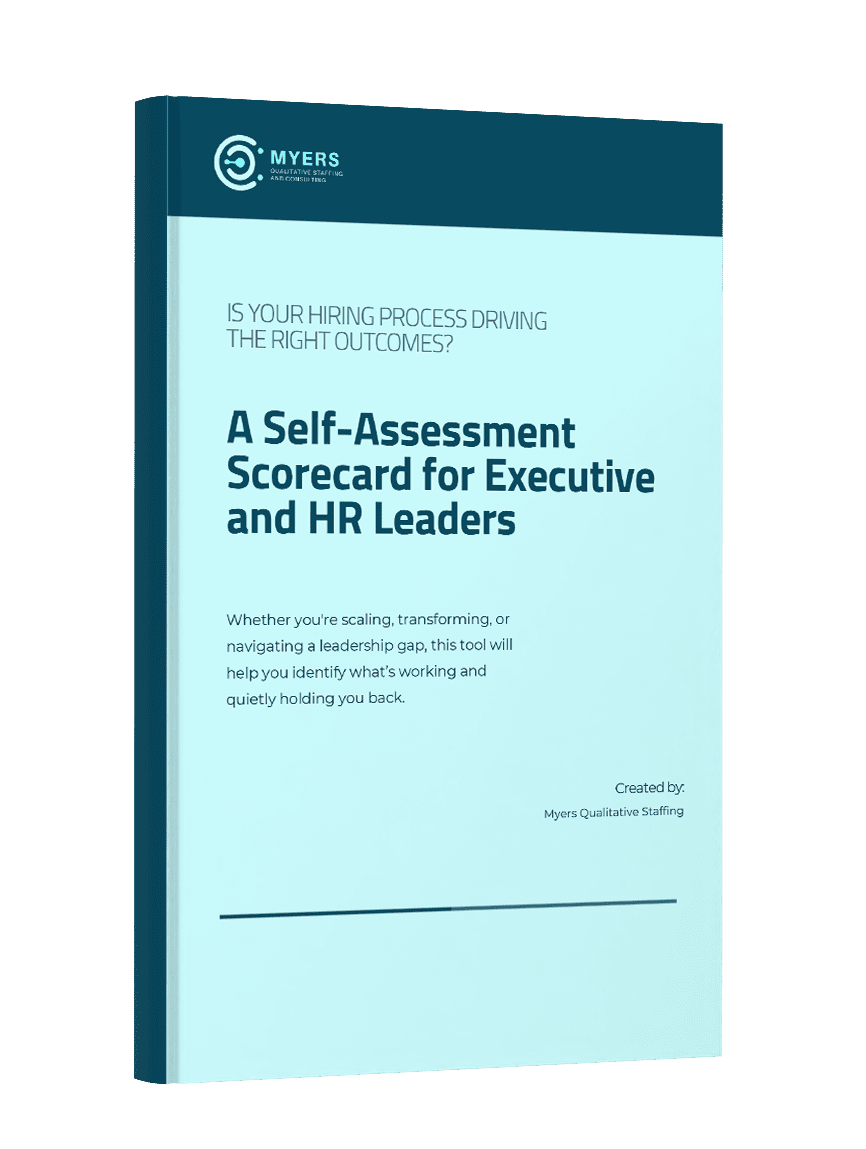 Myers qualitative staffing Recruitment Scorecard